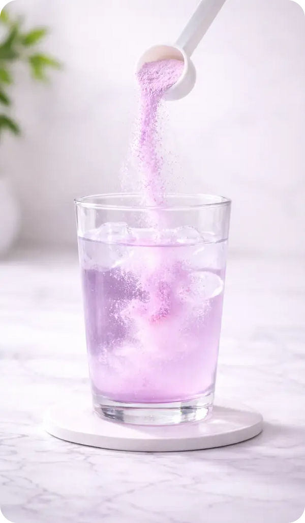 Add water or milk